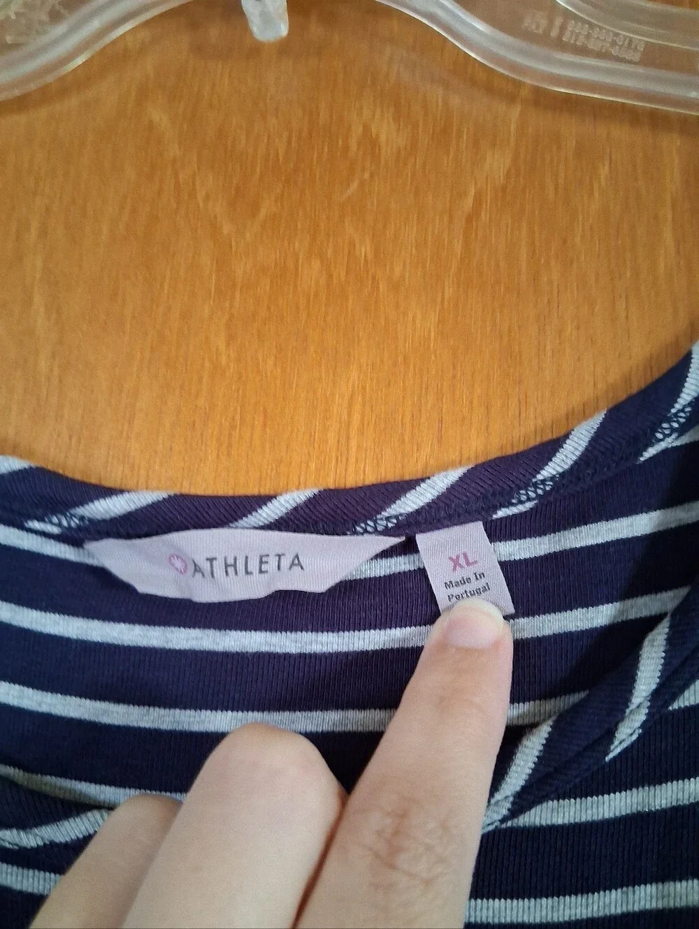 Athleta Striped Cold Shoulder Dress Size XL